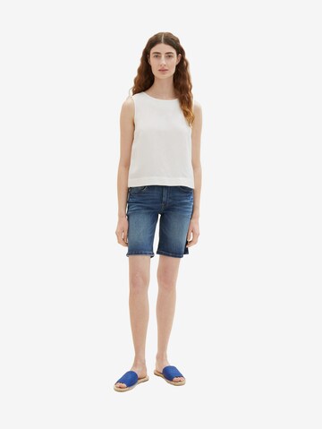 TOM TAILOR Regular Shorts 'Alexa' in Blau