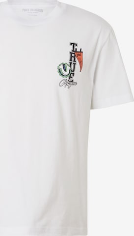 T-Shirt True Religion en blanc : devant