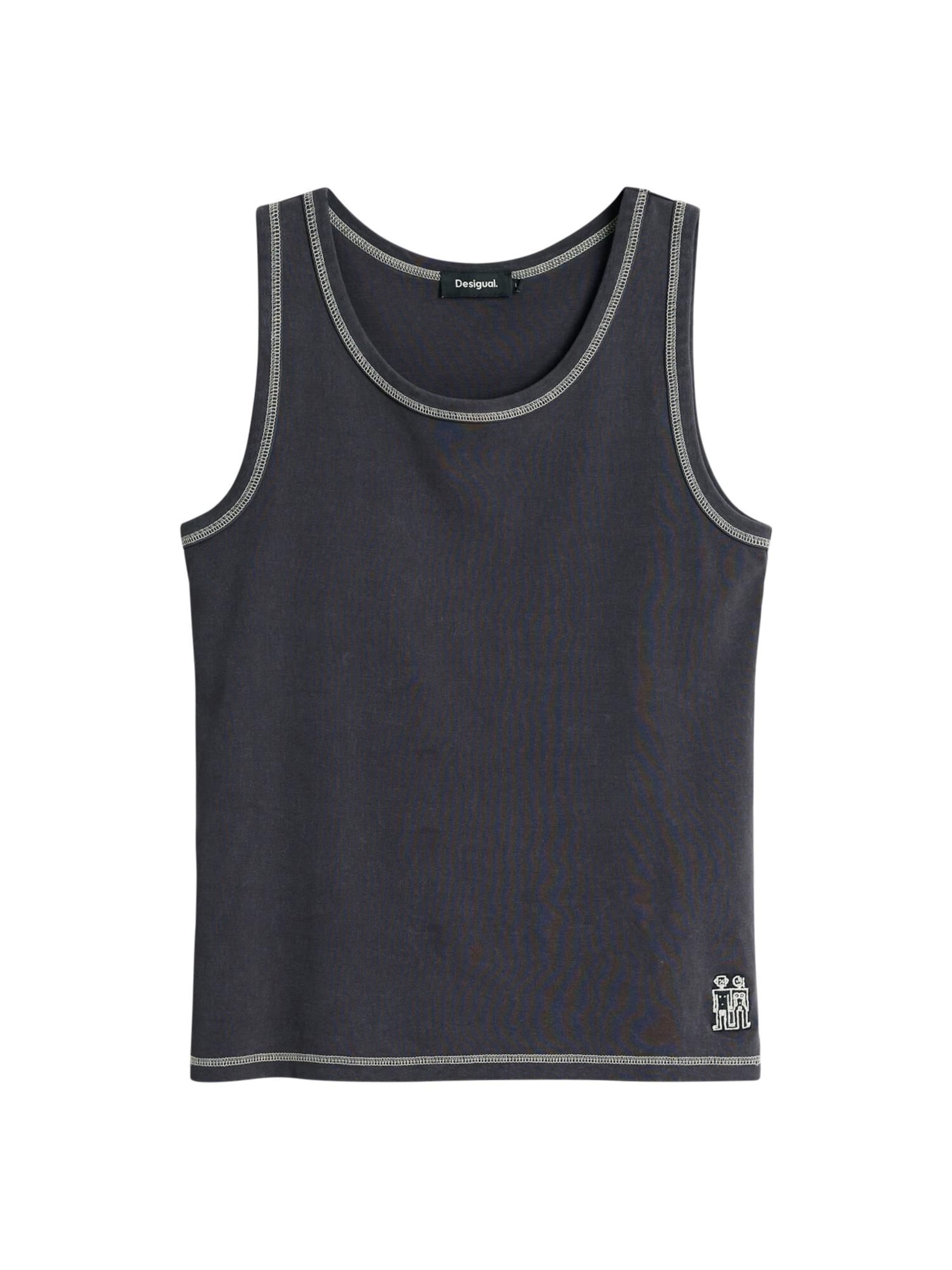 Desigual Tričko - Modrá: predná strana