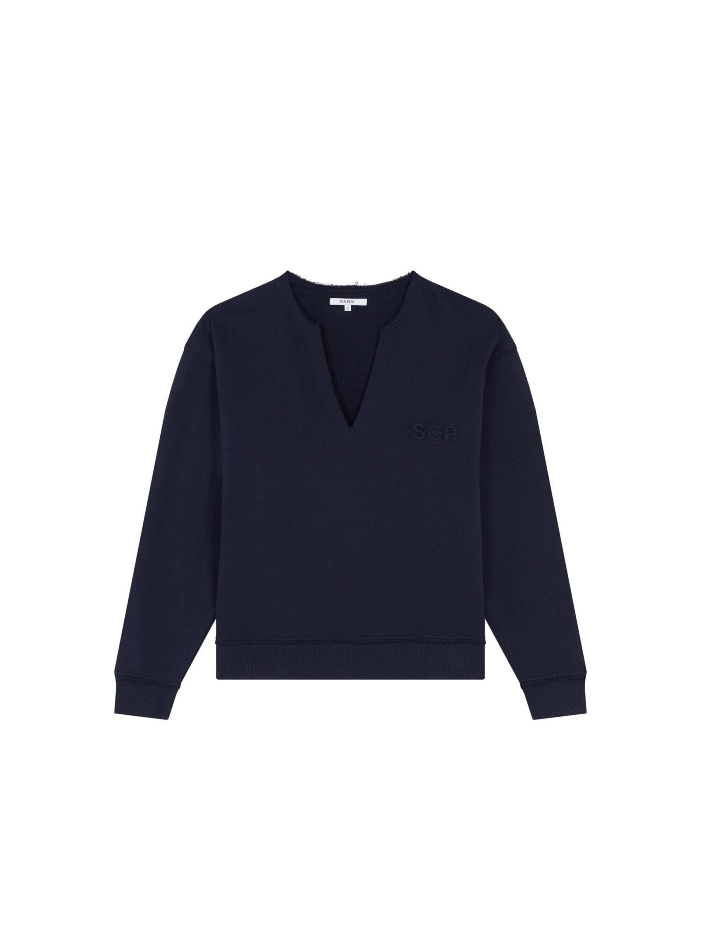 Scalpers Sweatshirt i blå: forside