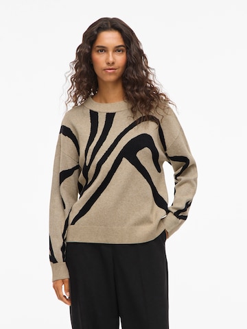 Pull-over 'VITif' VILA en beige : devant