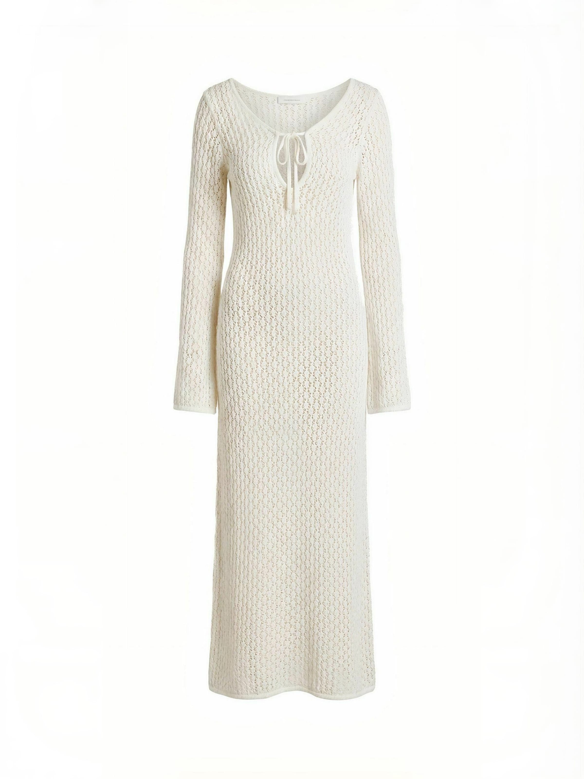 Crās Robe ' Ibizacras ' en 34 en crème, Vue avec produit