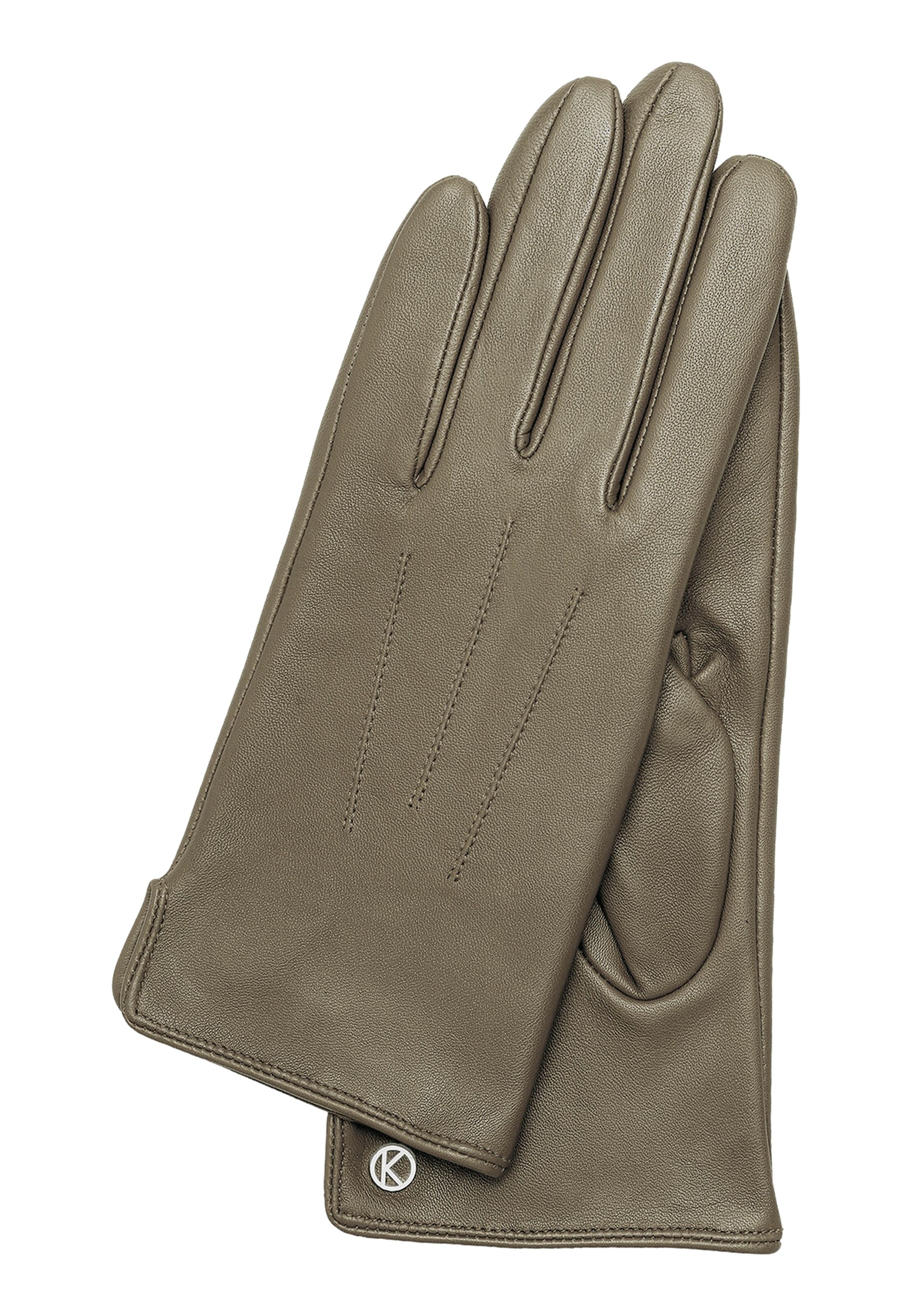 KESSLER Full Finger Gloves 'Carla' in Green: front