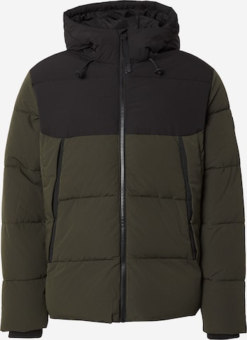 Only & Sons Zimní bunda 'ONSPETE' – zelená: přední strana