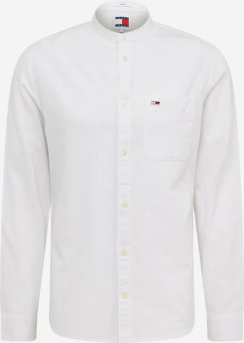 TOMMY HILFIGER Regularny krój Koszula 'MAO' w kolorze biały: przód