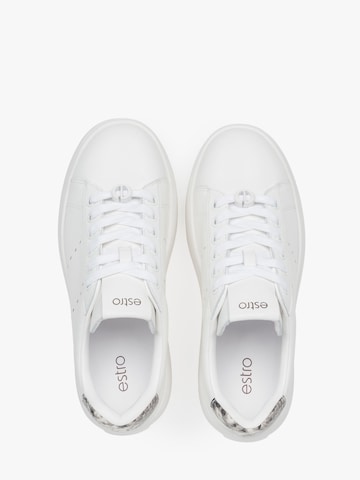 Estro Låg sneaker '2330-9' i vit