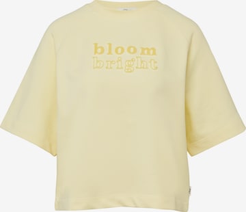 Sweat-shirt s.Oliver en jaune : devant