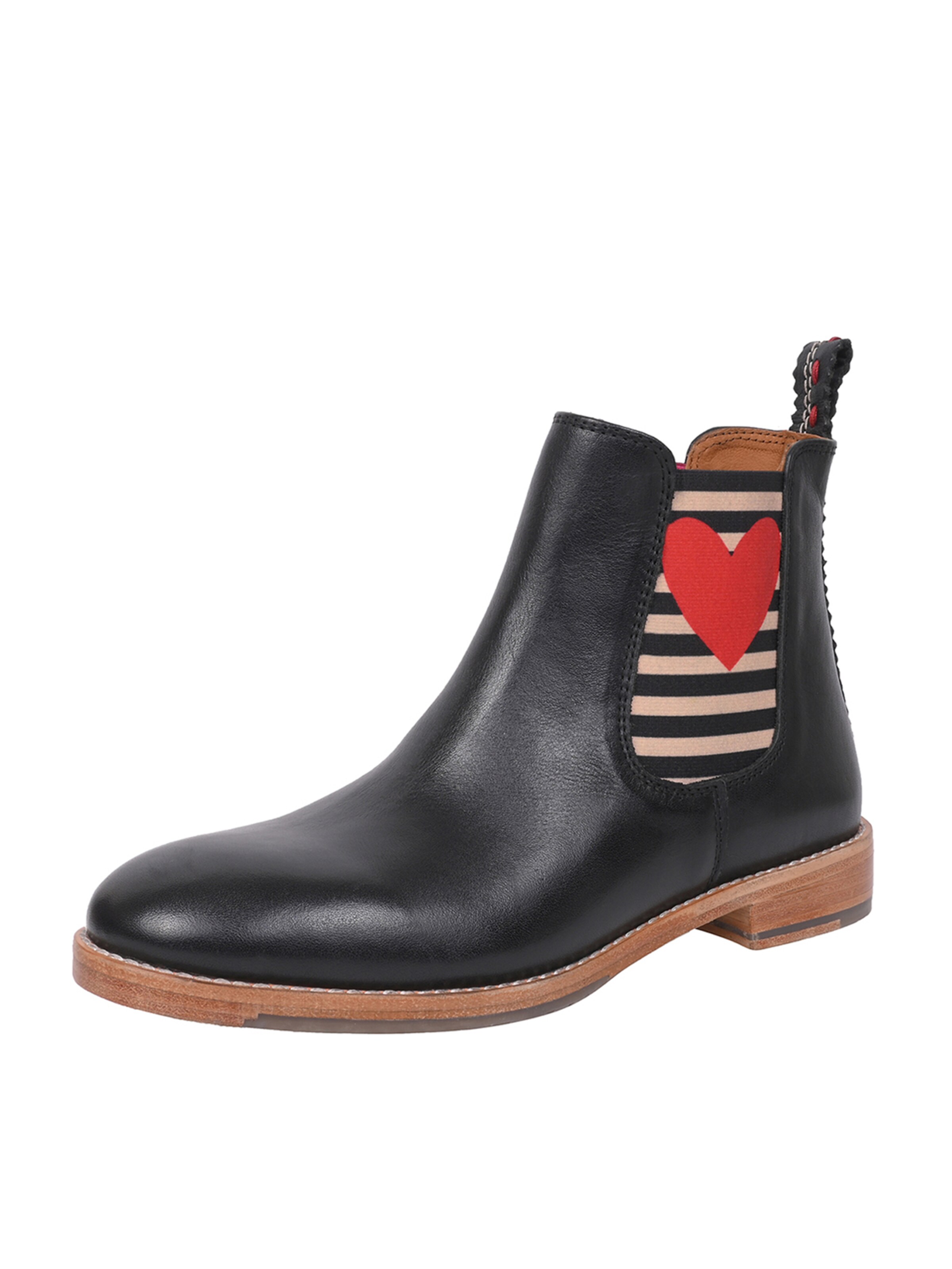 Crickit Chelsea Boot 'PALOMA' in Schwarz: Vorderseite
