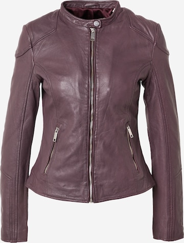 Veste mi-saison Maze en violet : devant