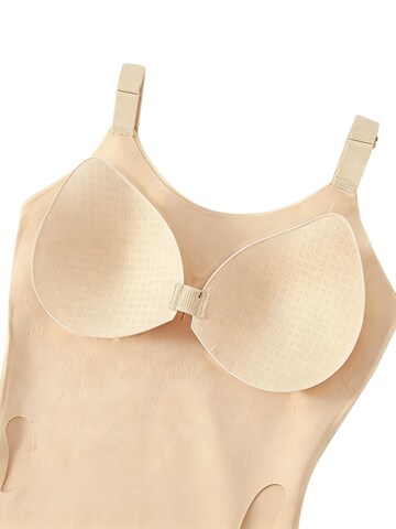 SHARICCA Shaping Bodysuit in Beige