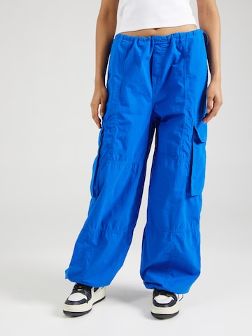 Tapered Pantaloni cargo 'Hafison' di HUGO in blu: frontale