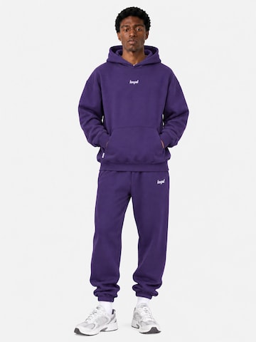 loyal Loosefit Unisex Sweatpants in Relaxed Fit in Lila