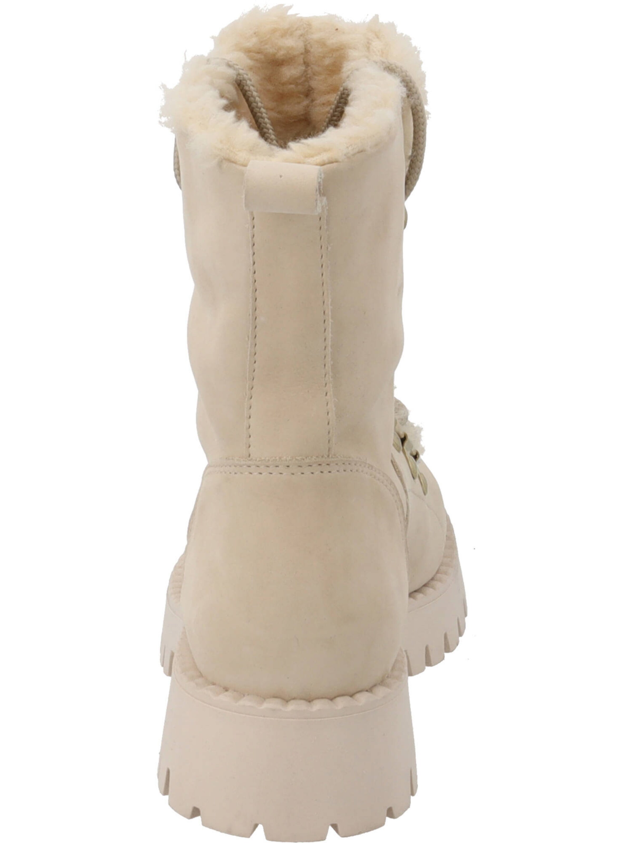 Palado Lace-up boot in Beige