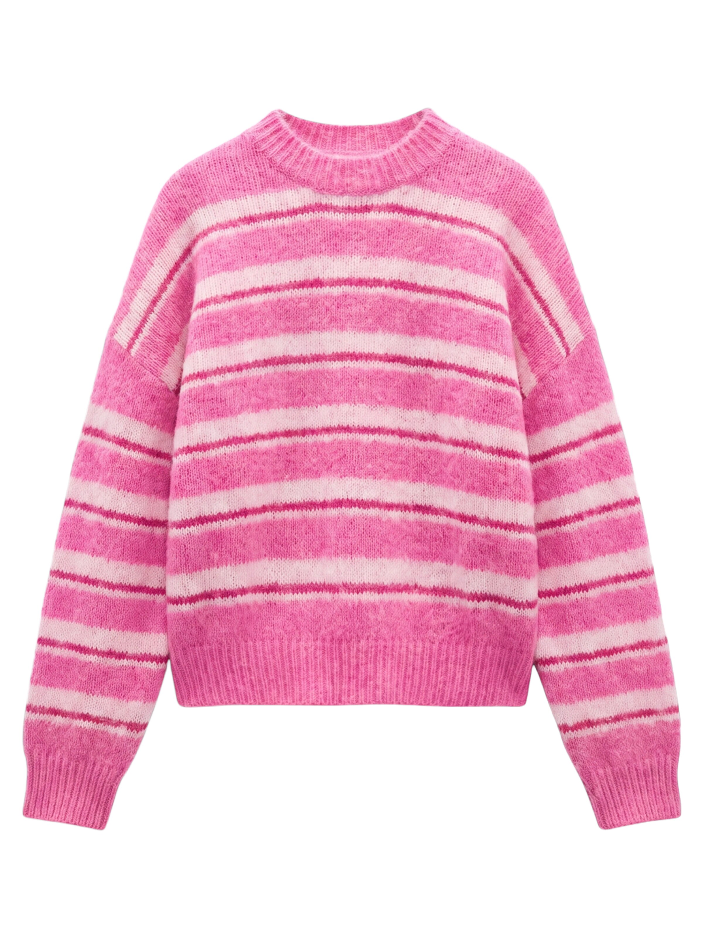 studioselect Pullover 'Polly' in XS in rosé / hellpink / dunkelpink, Produktansicht