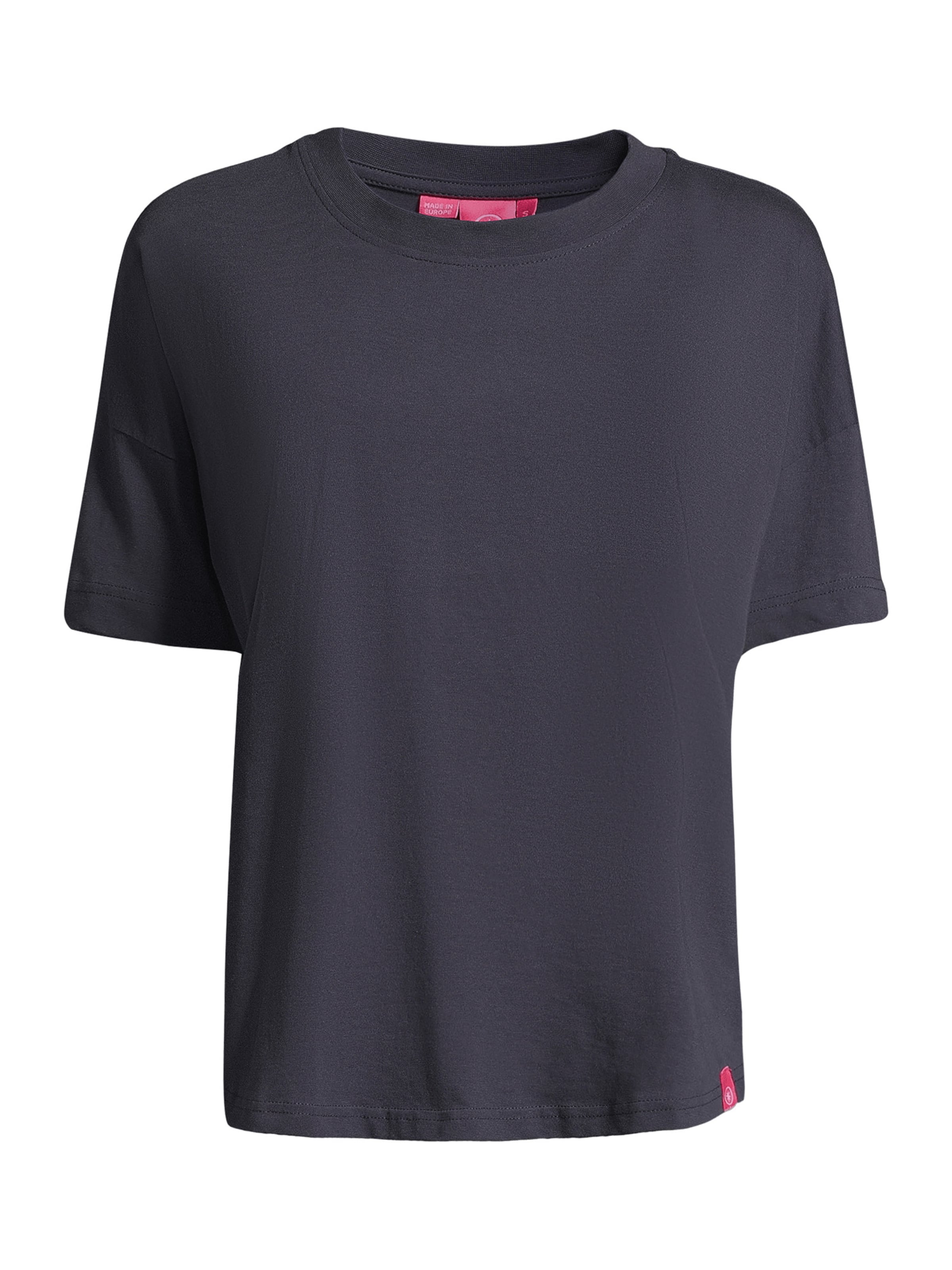 salzhaut T-Shirt 'Leev' in Grau: Vorderseite