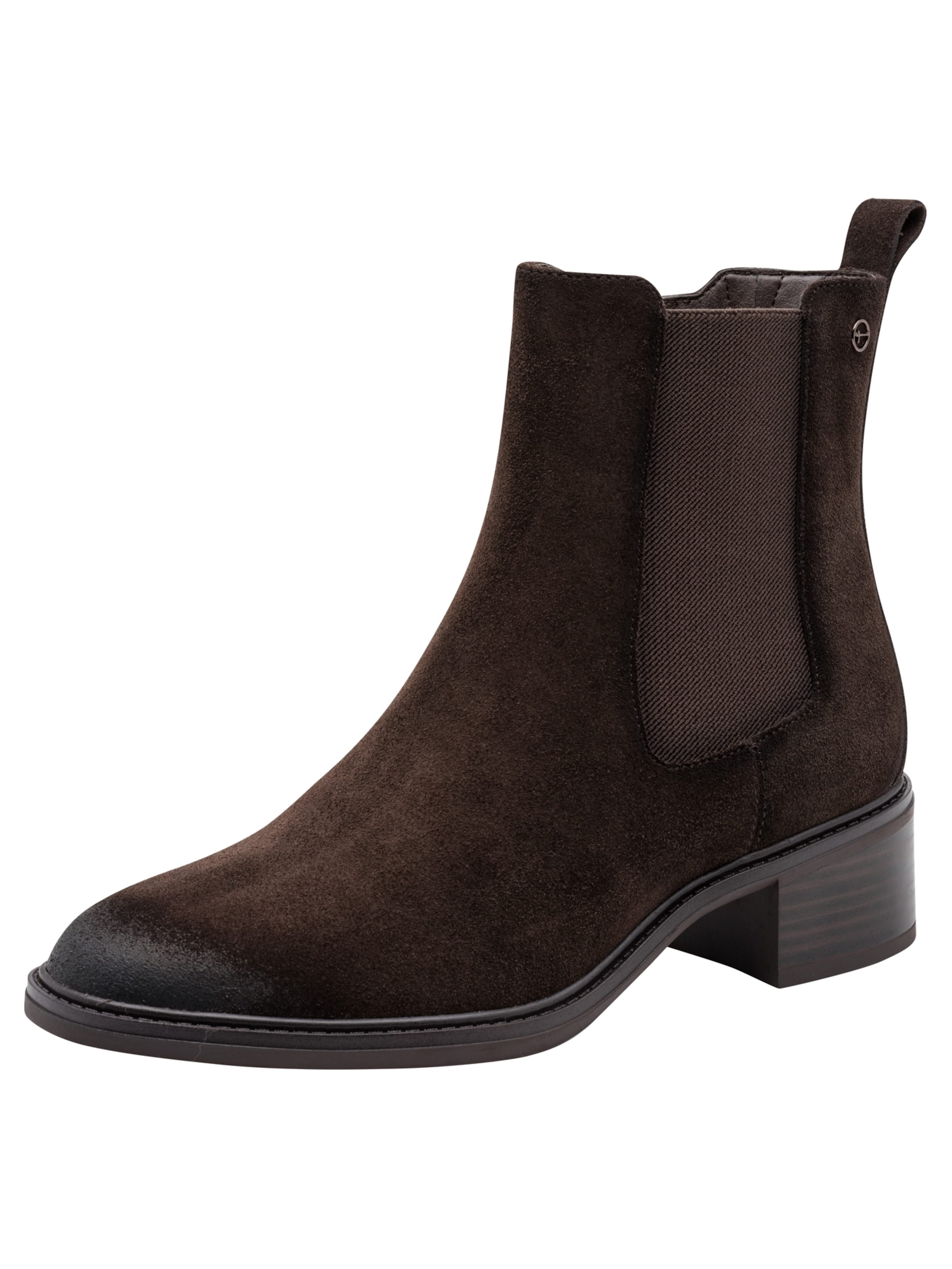 Bottines Tamaris en marron : devant