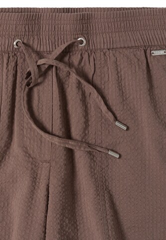 CECIL Loosefit Hose in Braun