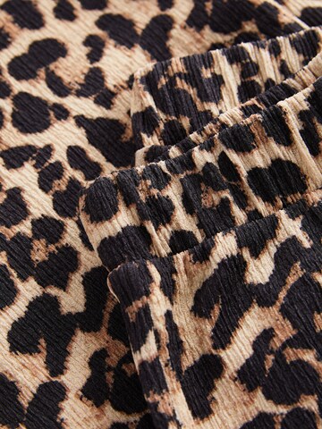 Wide leg Pantaloni de la Next pe maro