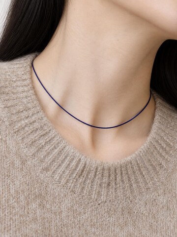 LanLivia - Colar 'Ultra Slim Lapis Lazuli Necklace' em azul