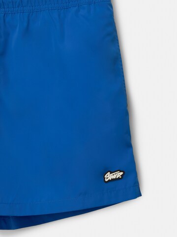 Pull&Bear Board Shorts in Blue