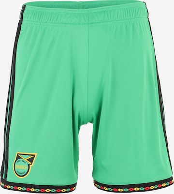 ADIDAS PERFORMANCE Regular Urheiluhousut 'JFF' värissä vihreä: etupuoli