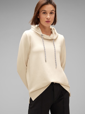 STREET ONE Sweatshirt in Beige