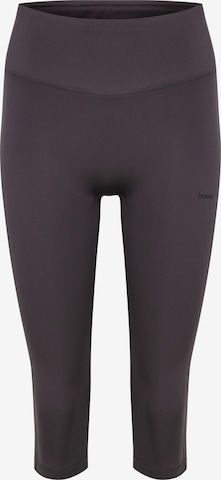 Coupe slim Leggings Hummel en violet : devant