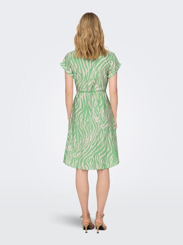 JDY Shirt dress 'Camille' in Green