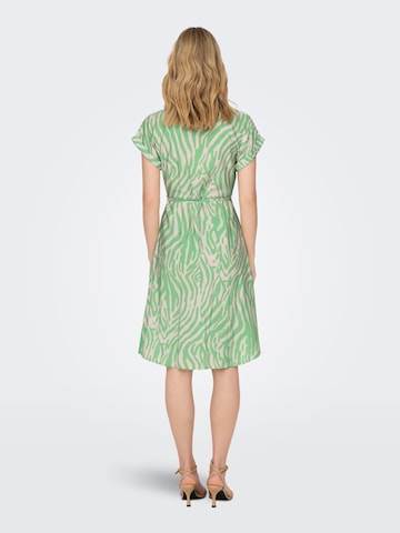 JDY Shirt Dress 'Camille' in Green