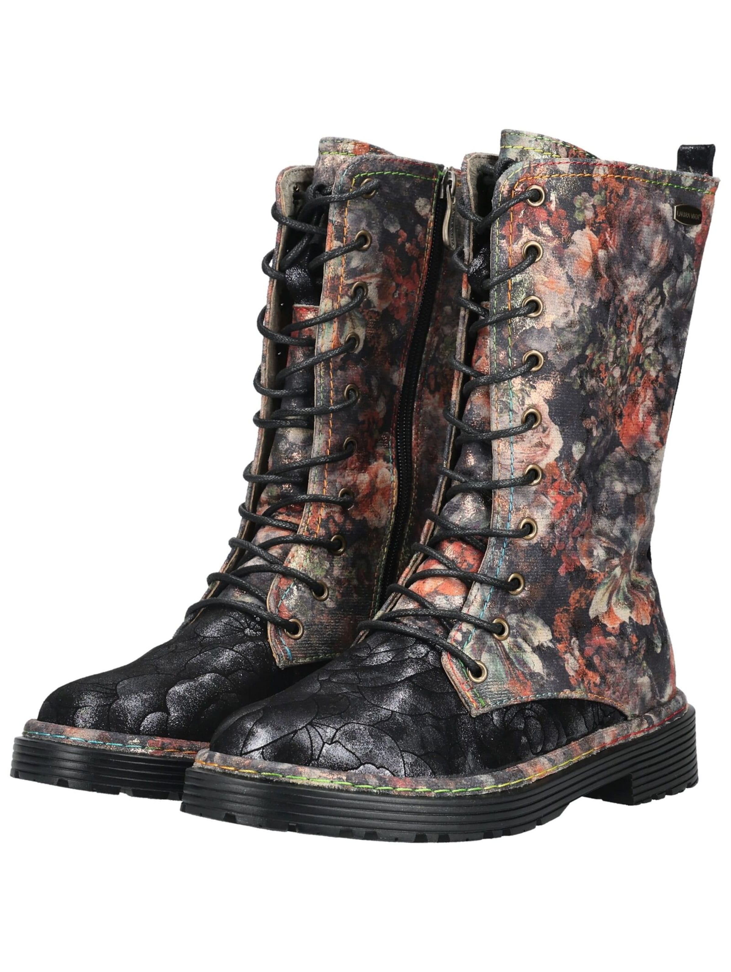 Laura Vita Stiefelette in Schwarz