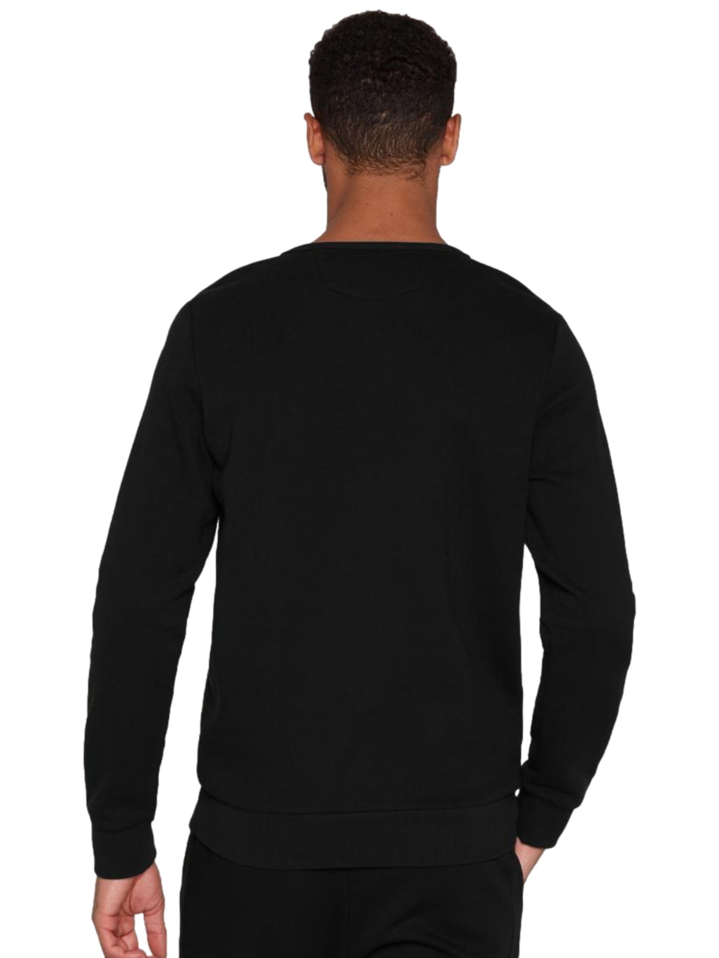 CAMP DAVID Sweatshirt i sort