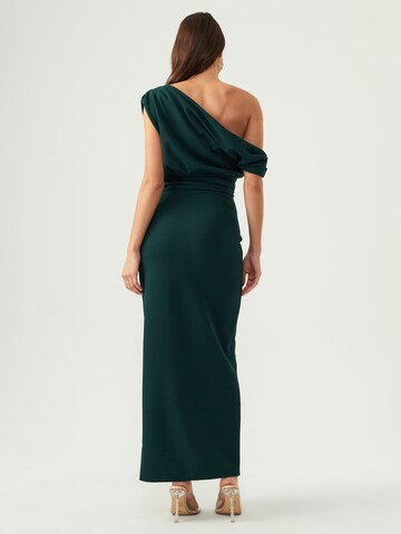 Robe de soirée 'RHODIA' BWLDR en vert : derrière
