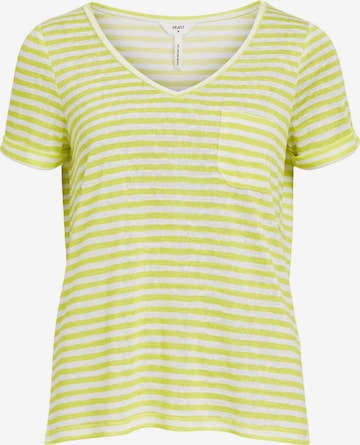 T-shirt 'Tessi' OBJECT en jaune : devant