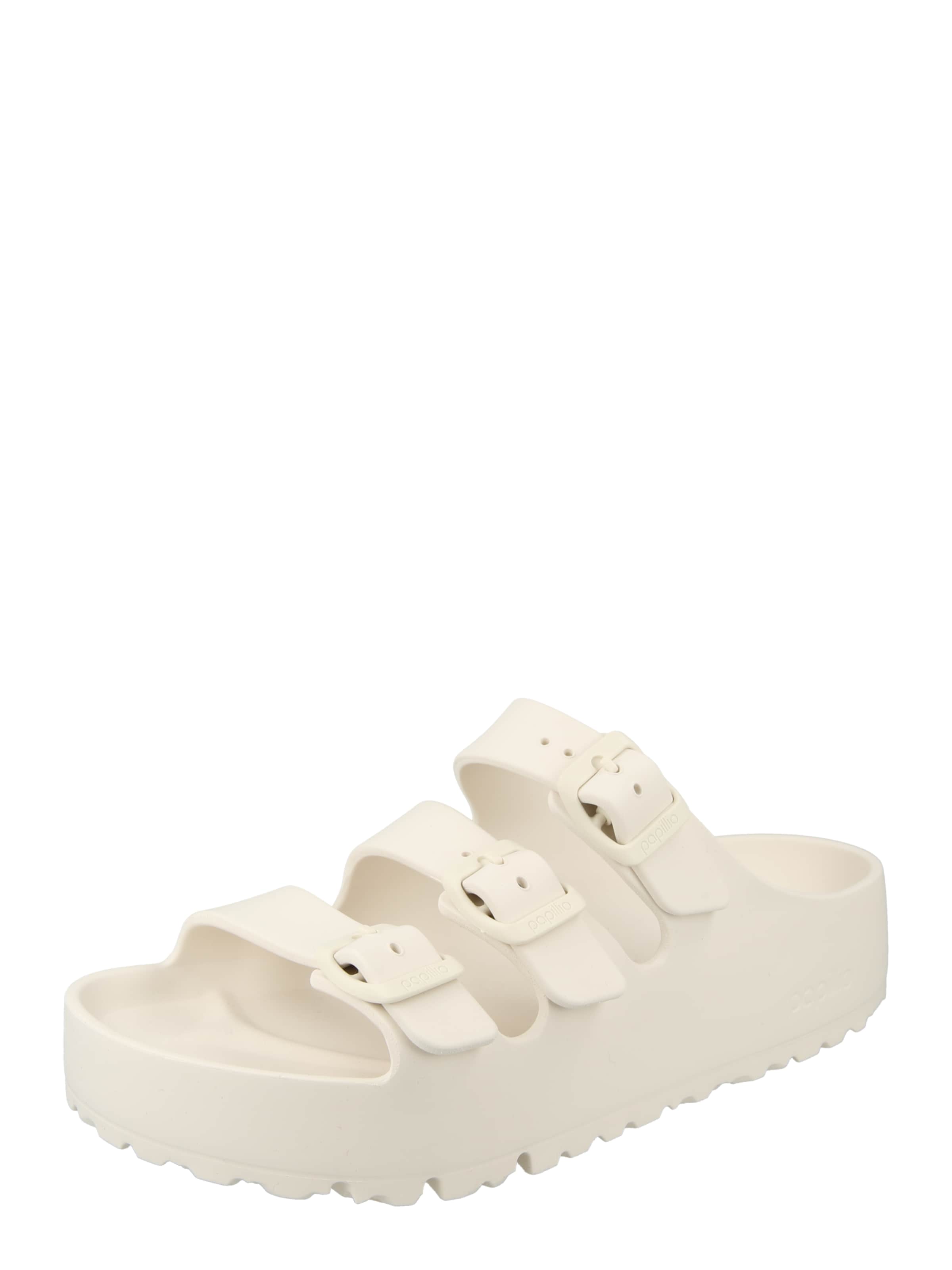 BIRKENSTOCK Muiltjes 'Florida III Flex' in Wit: voorkant