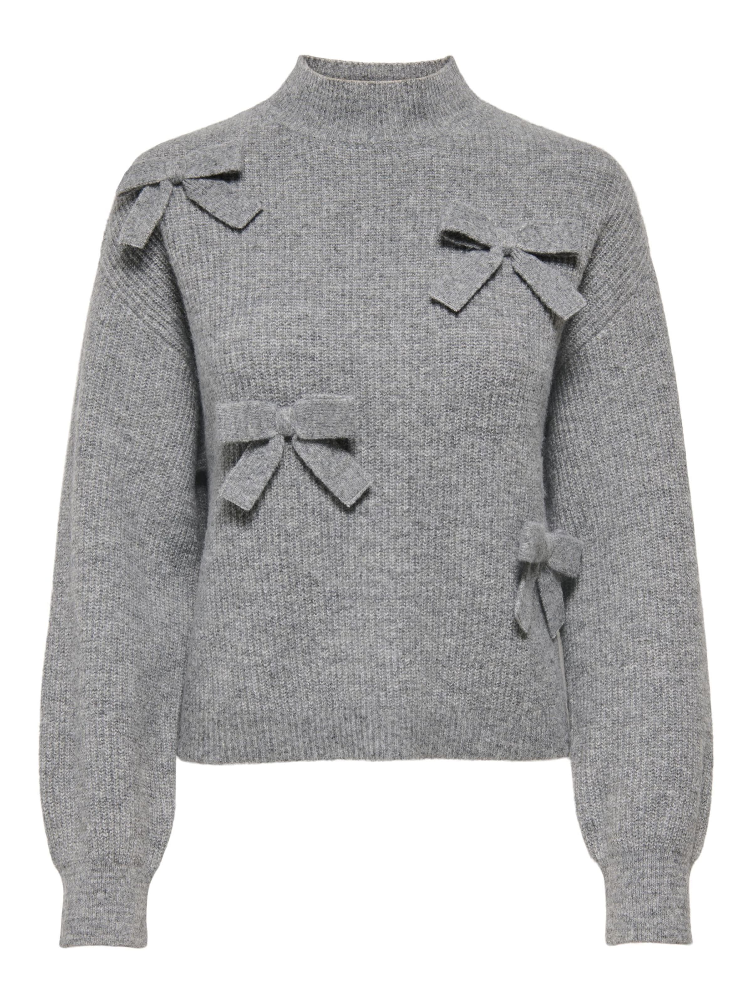 ONLY - Jersey 'LISA' en gris: frente