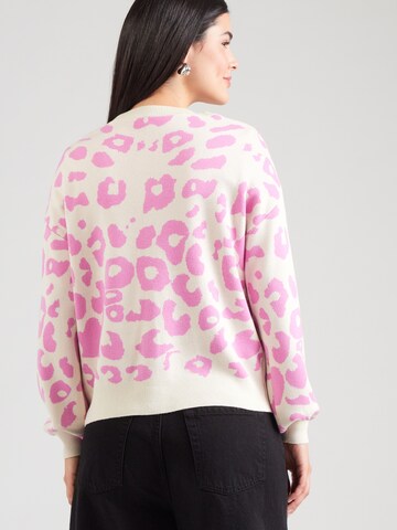 ONLY Knit cardigan 'ONLLEONA' in Beige