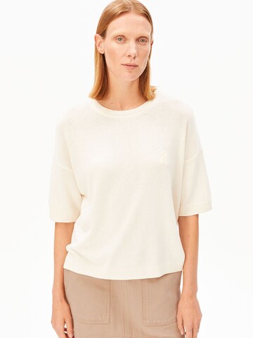 ARMEDANGELS Пуловер в бежово: отпред