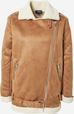 Bardot Between-Season Jacket in Brown: front