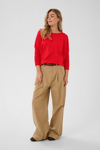 SAINT TROPEZ Pullover 'Mila' in Rot