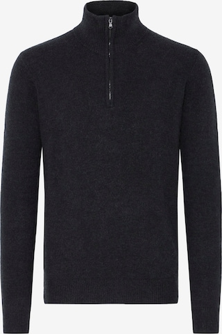 INDICODE JEANS - Pullover ' IDBercell ' em preto: frente