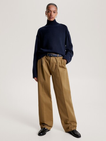 TOMMY HILFIGER Sweter w kolorze niebieski