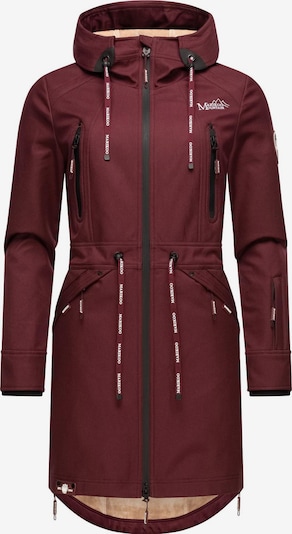 MARIKOO Between-seasons parka in Bordeaux, Item view