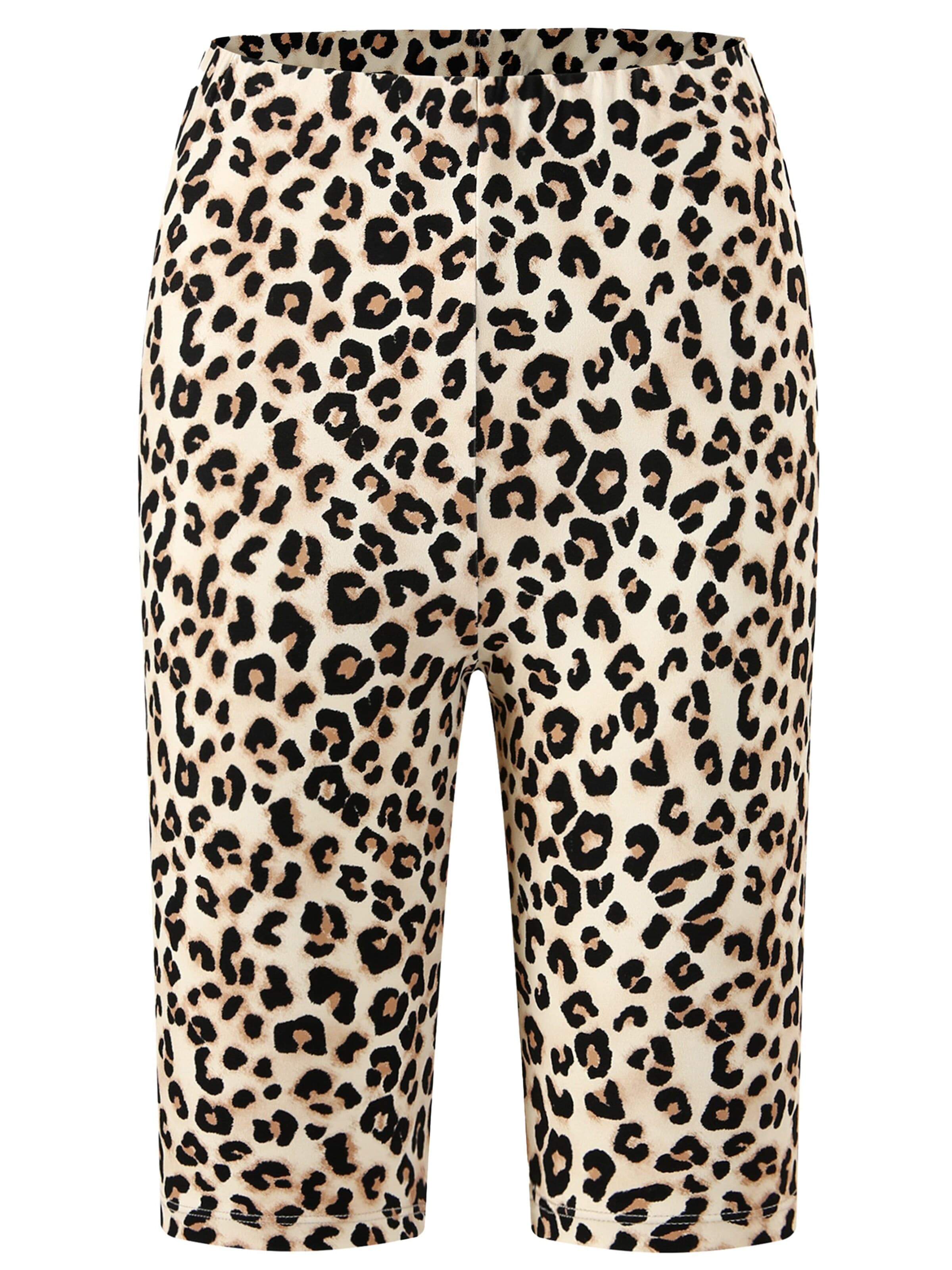 SASSYCLASSY Skinny Leggings in Beige: front