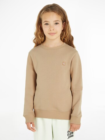 Calvin Klein Jeans Sweatshirt i beige