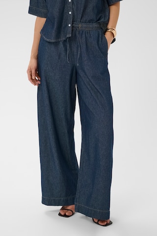 Loosefit Pantalon 'Jade' Kaffe en bleu
