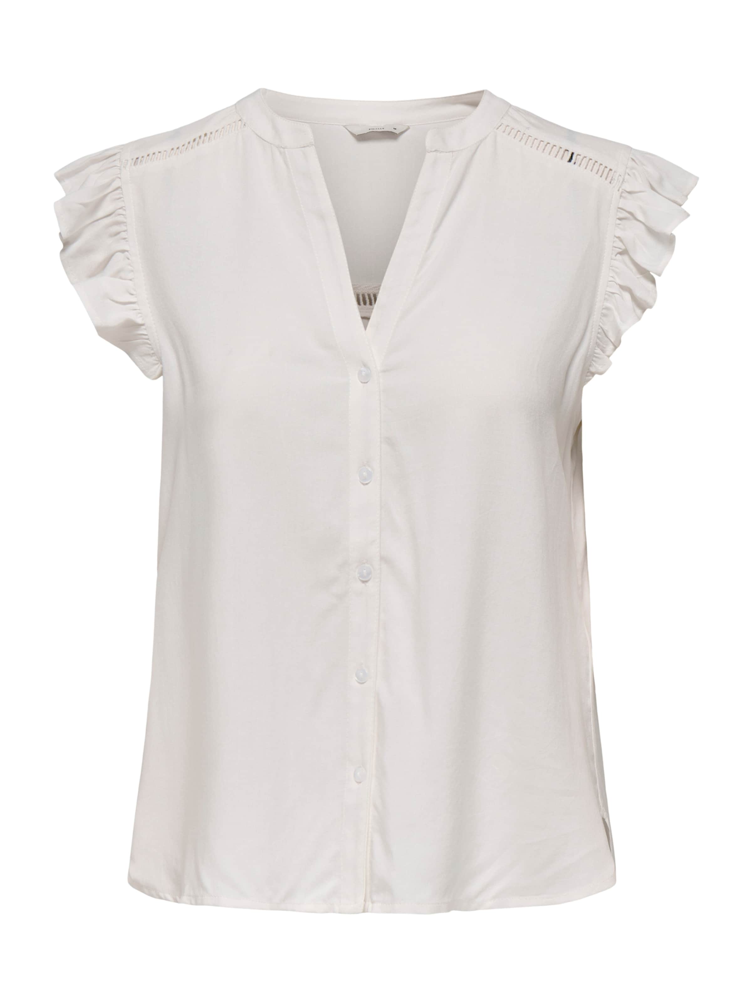 ONLY Blouse 'ONLROSELLA' in Wit: voorkant