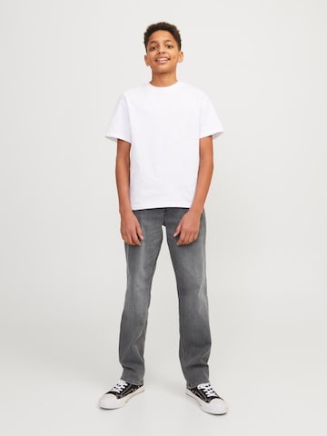 Jack & Jones Junior Baggy Jeans 'Clark' in Grey: front