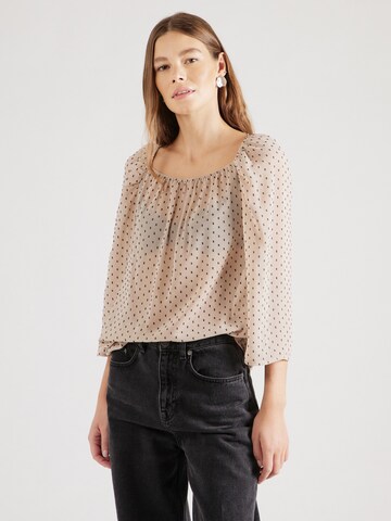 InWear Blouse 'Hibi' in Beige: voorkant