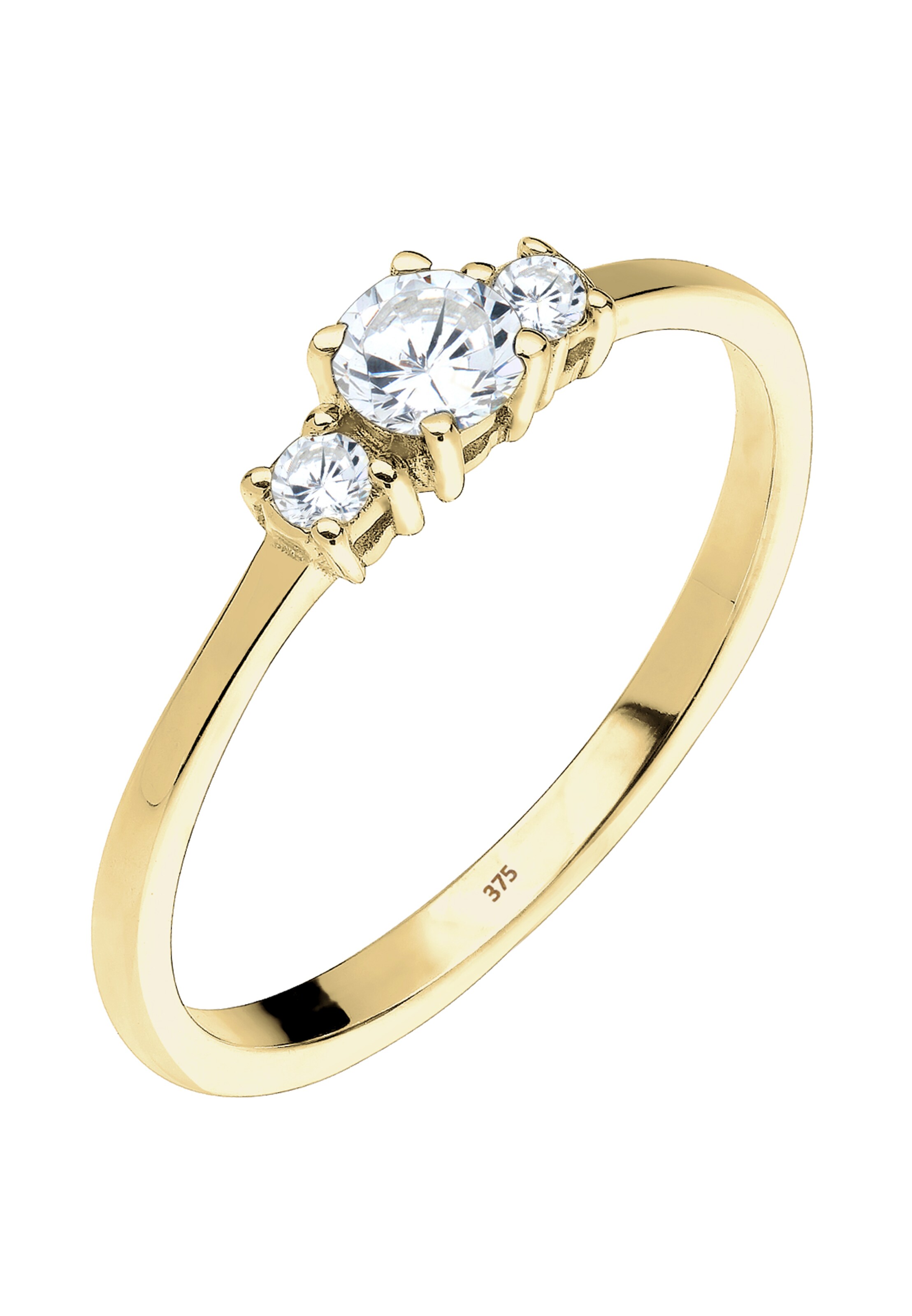 ELLI PREMIUM Ring in Gold: Vorderseite