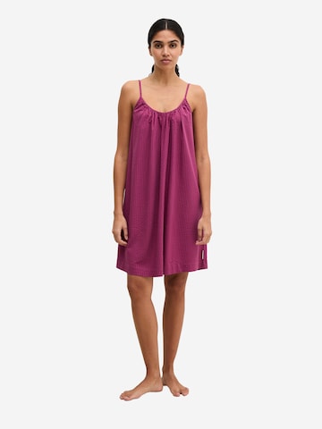 Marc O'Polo Strandkleid ' Abstract Leaf ' in Pink: Vorderseite